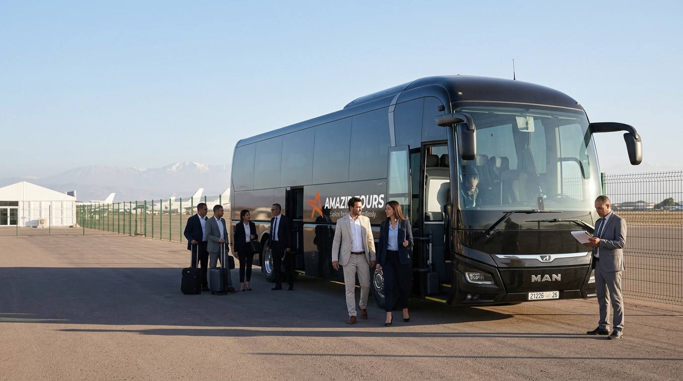 Fleet Rental With Driver in Morocco with AMAZIR TOURS